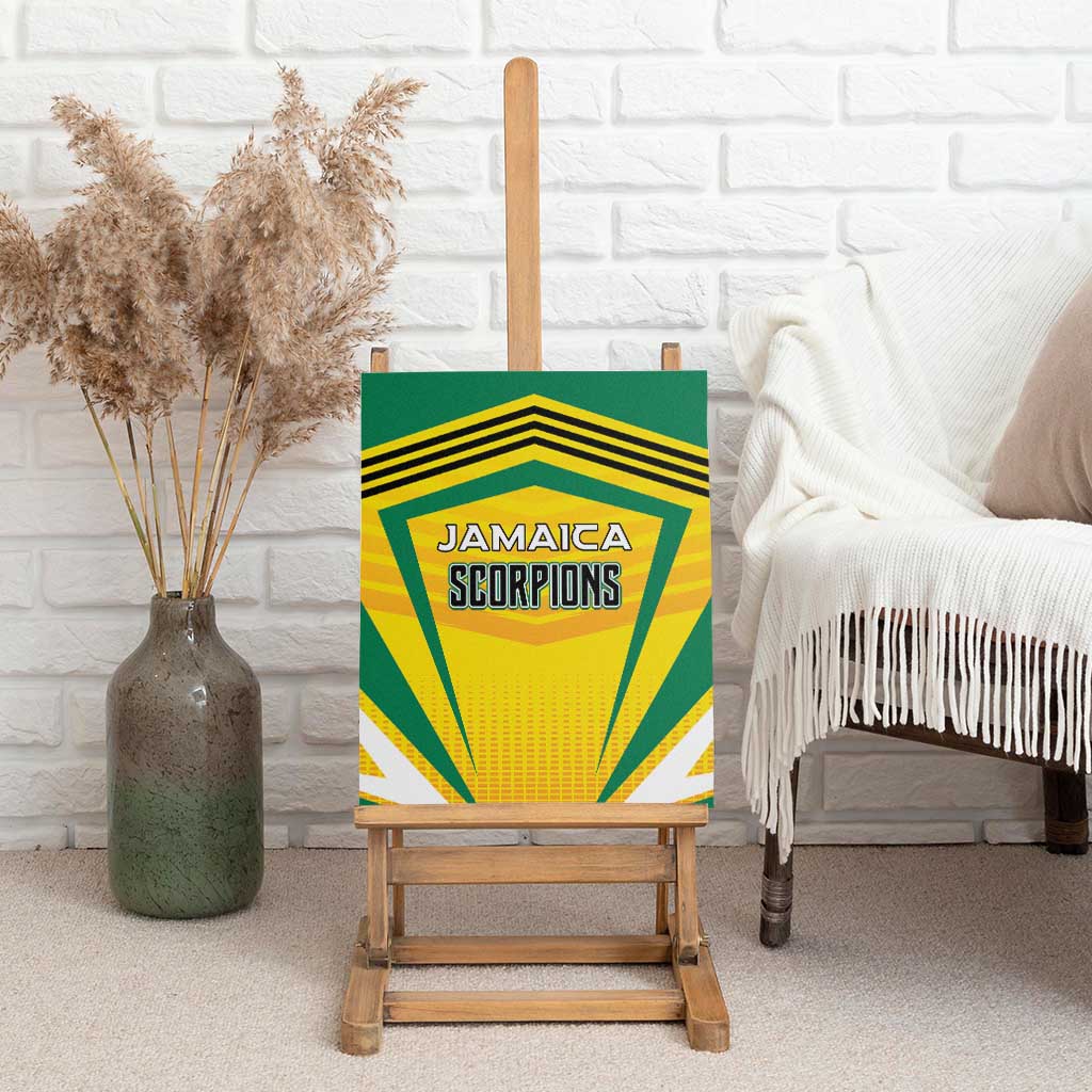 Cricket Jamaica Scorpions Canvas Wall Art We Made Legends