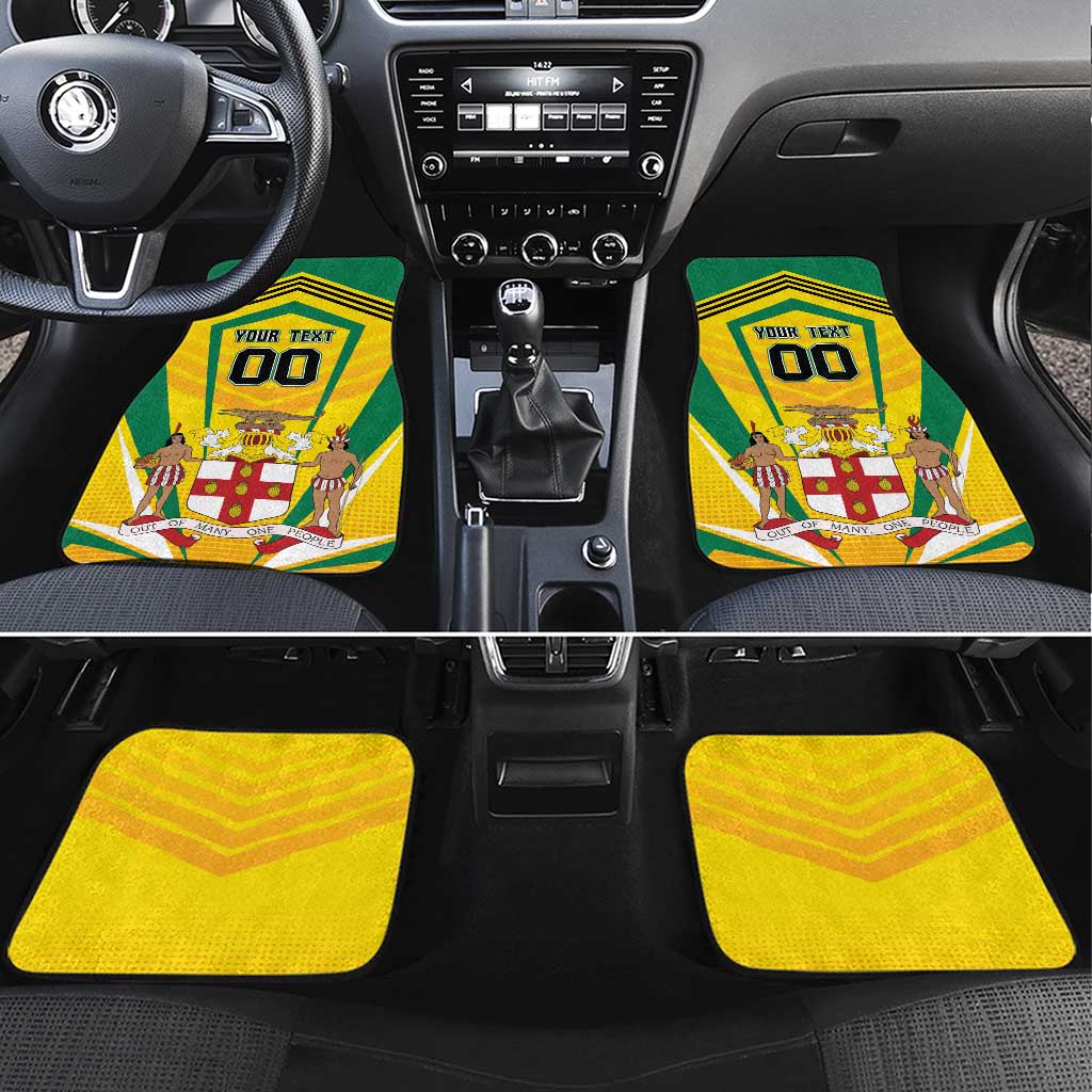 Cricket Jamaica Scorpions Car Mats We Made Legends