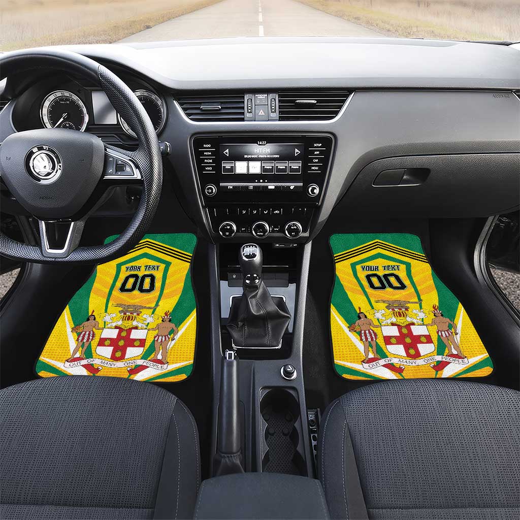 Cricket Jamaica Scorpions Car Mats We Made Legends