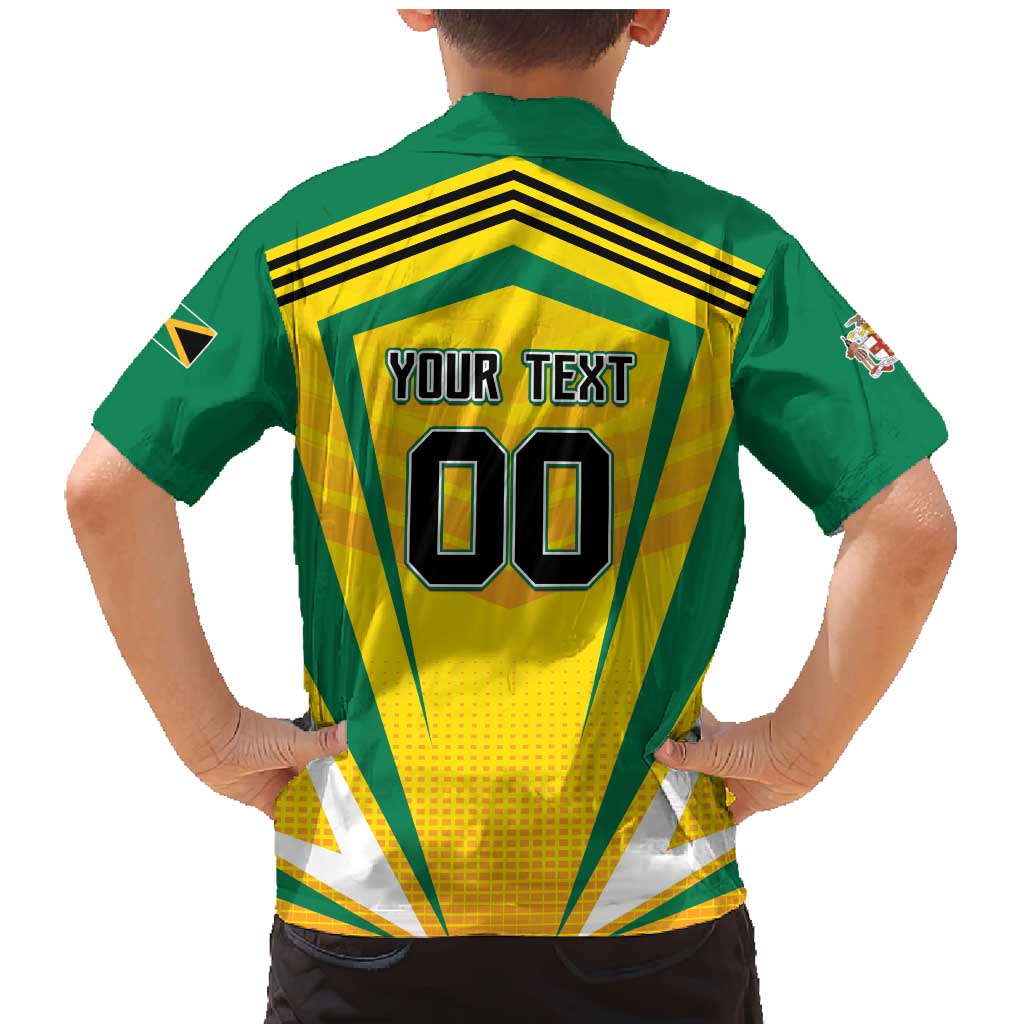 Custom Cricket Jamaica Scorpions Family Matching Mermaid Dress and Hawaiian Shirt We Made Legends