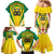 Custom Cricket Jamaica Scorpions Family Matching Mermaid Dress and Hawaiian Shirt We Made Legends