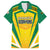 Custom Cricket Jamaica Scorpions Family Matching Off The Shoulder Long Sleeve Dress and Hawaiian Shirt We Made Legends