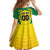 Custom Cricket Jamaica Scorpions Family Matching Off Shoulder Short Dress and Hawaiian Shirt We Made Legends