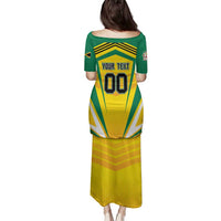 Custom Cricket Jamaica Scorpions Family Matching Puletasi and Hawaiian Shirt We Made Legends