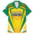 Custom Cricket Jamaica Scorpions Family Matching Short Sleeve Bodycon Dress and Hawaiian Shirt We Made Legends