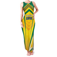 Custom Cricket Jamaica Scorpions Family Matching Tank Maxi Dress and Hawaiian Shirt We Made Legends