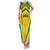 Custom Cricket Jamaica Scorpions Family Matching Tank Maxi Dress and Hawaiian Shirt We Made Legends