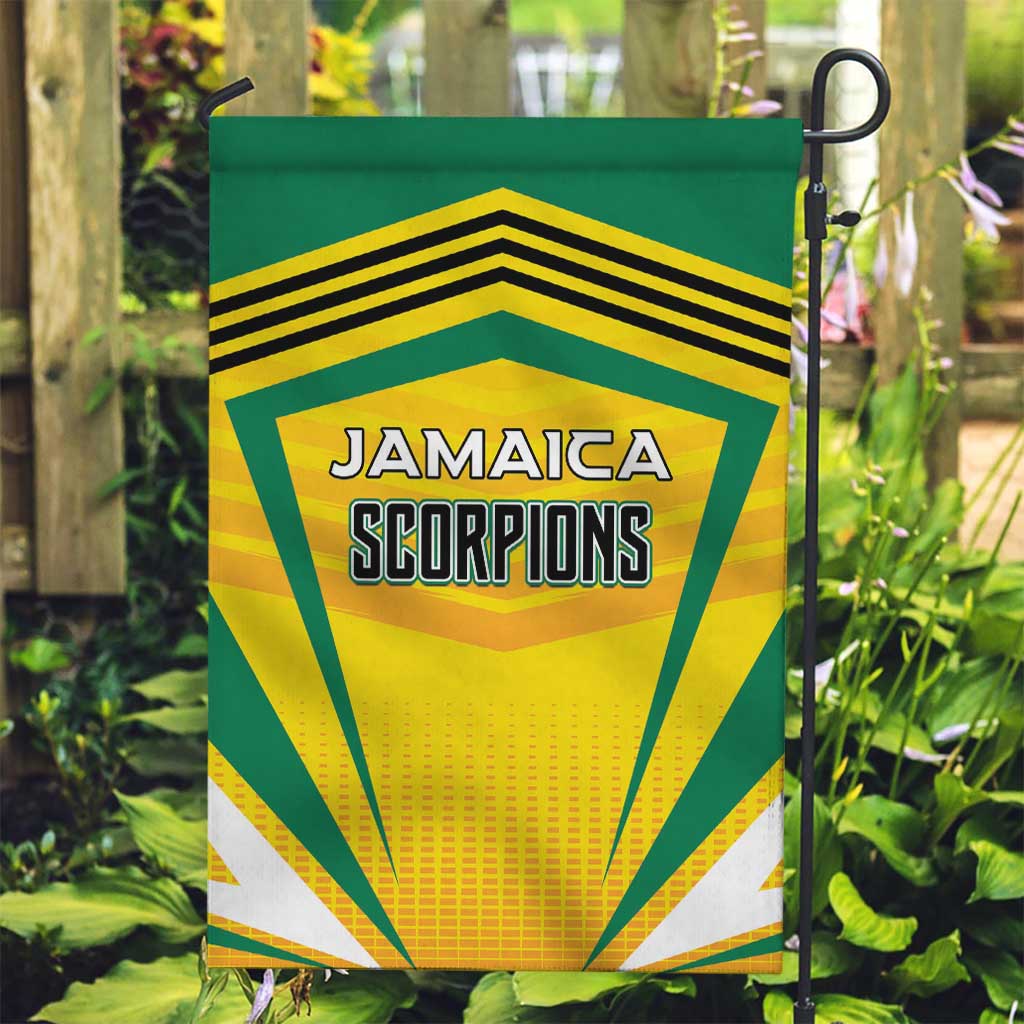 Cricket Jamaica Scorpions Garden Flag We Made Legends