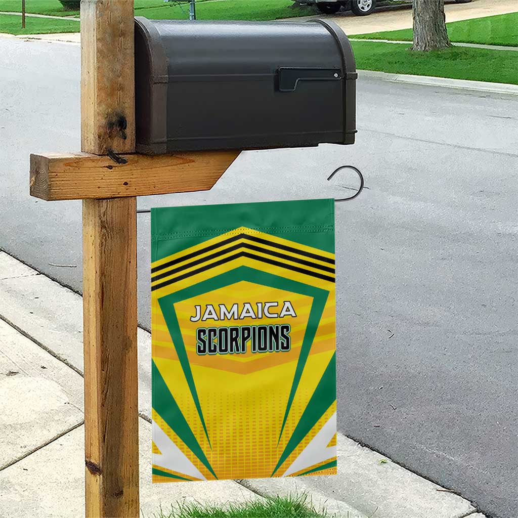Cricket Jamaica Scorpions Garden Flag We Made Legends