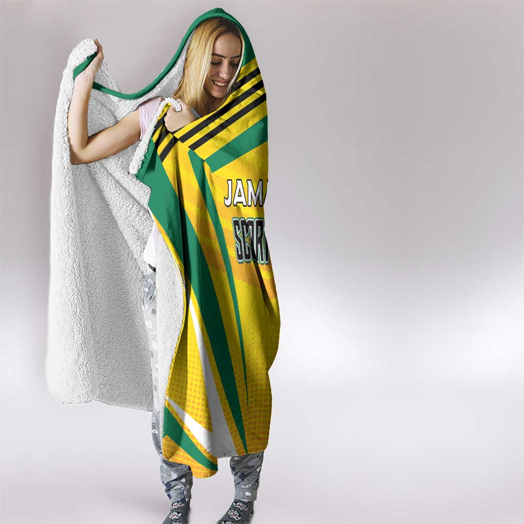 Cricket Jamaica Scorpions Hooded Blanket We Made Legends