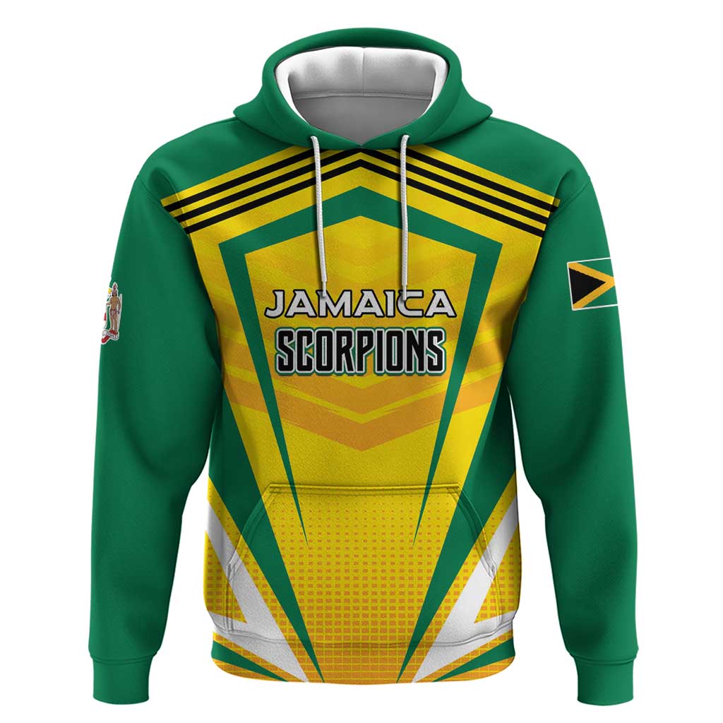 Custom Cricket Jamaica Scorpions Hoodie We Made Legends