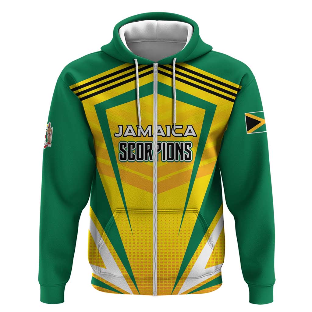 Custom Cricket Jamaica Scorpions Hoodie We Made Legends