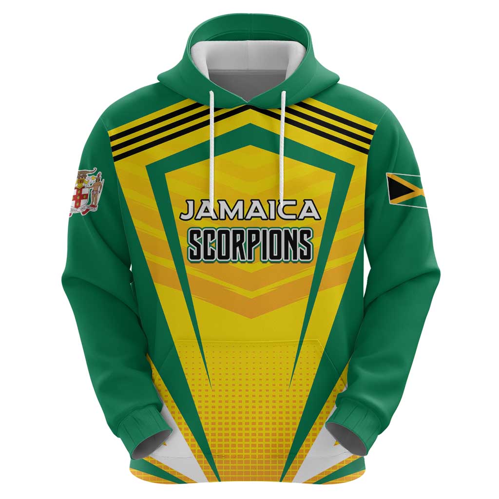 Custom Cricket Jamaica Scorpions Hoodie We Made Legends