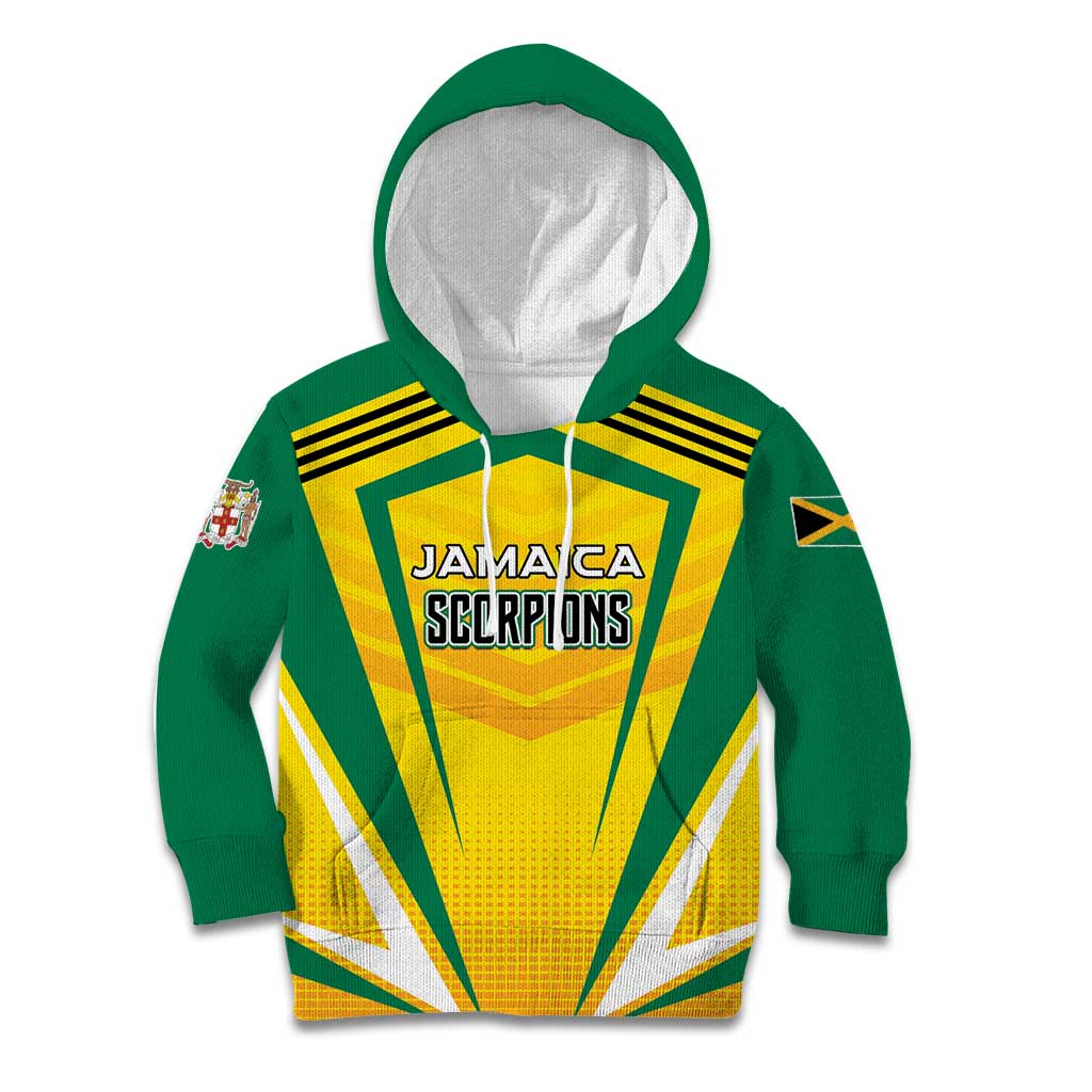 Custom Cricket Jamaica Scorpions Kid Hoodie We Made Legends