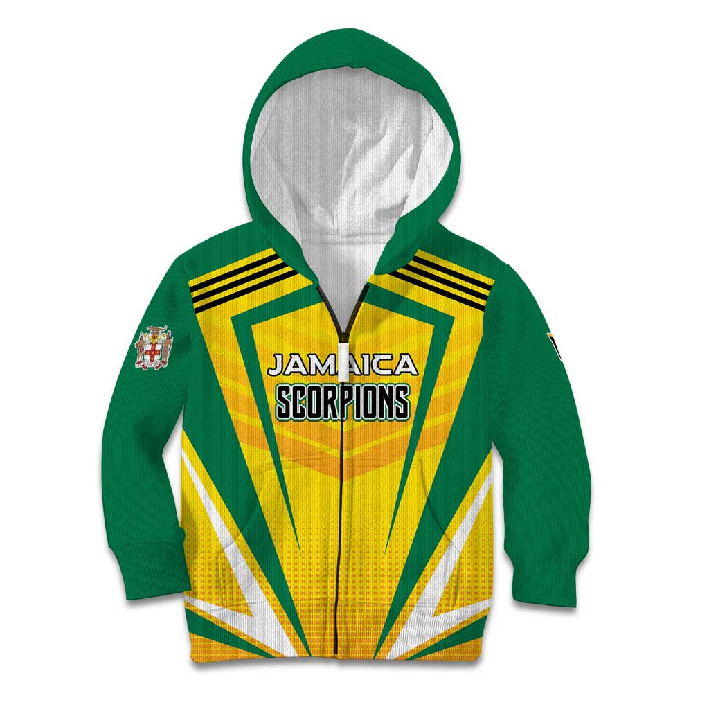 Custom Cricket Jamaica Scorpions Kid Hoodie We Made Legends