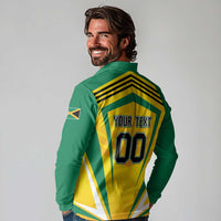 Custom Cricket Jamaica Scorpions Long Sleeve Polo Shirt We Made Legends
