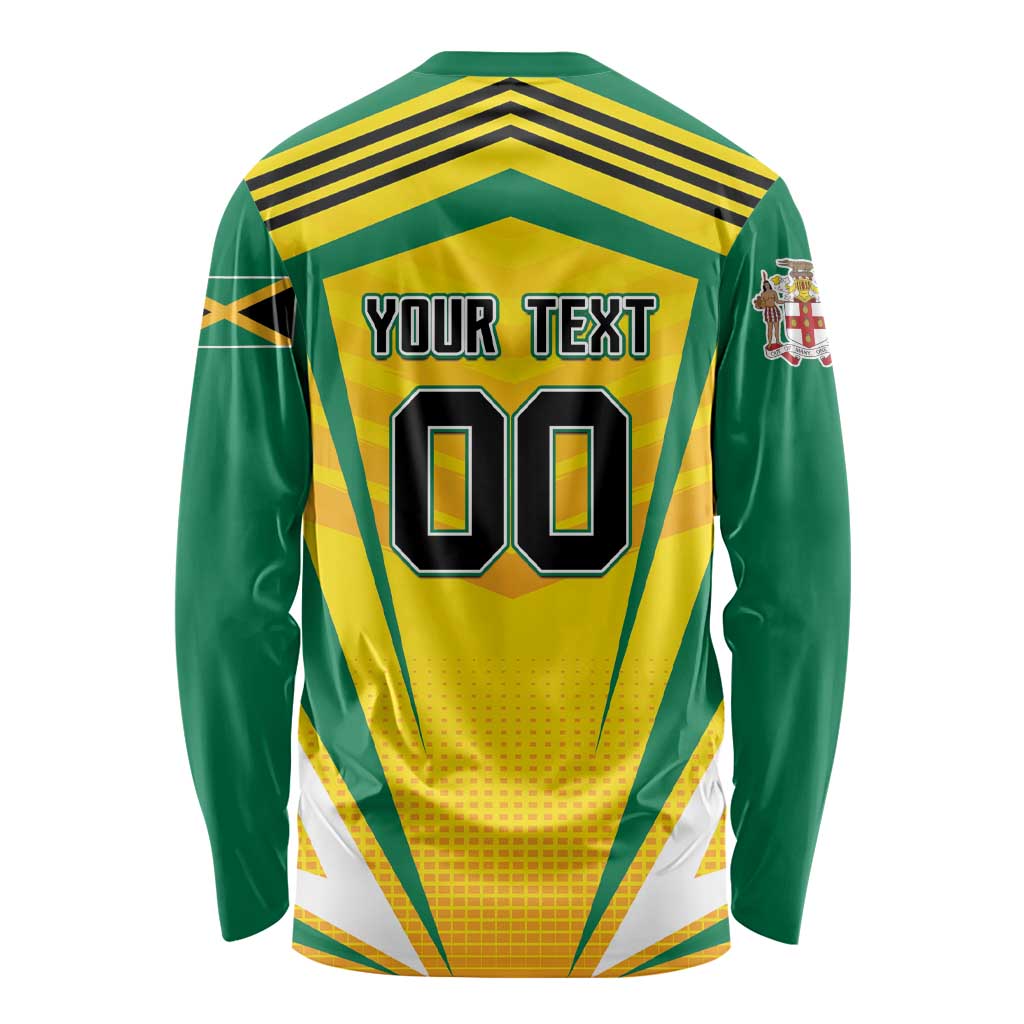 Custom Cricket Jamaica Scorpions Long Sleeve Shirt We Made Legends