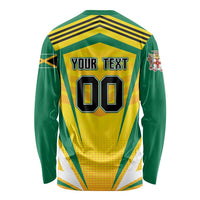 Custom Cricket Jamaica Scorpions Long Sleeve Shirt We Made Legends