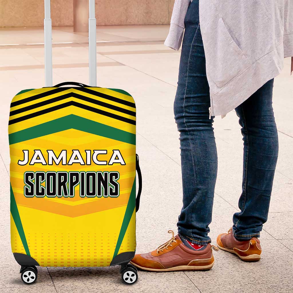 Cricket Jamaica Scorpions Luggage Cover We Made Legends