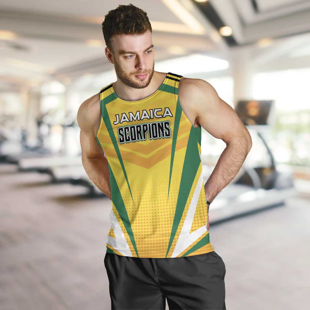 Custom Cricket Jamaica Scorpions Men Tank Top We Made Legends
