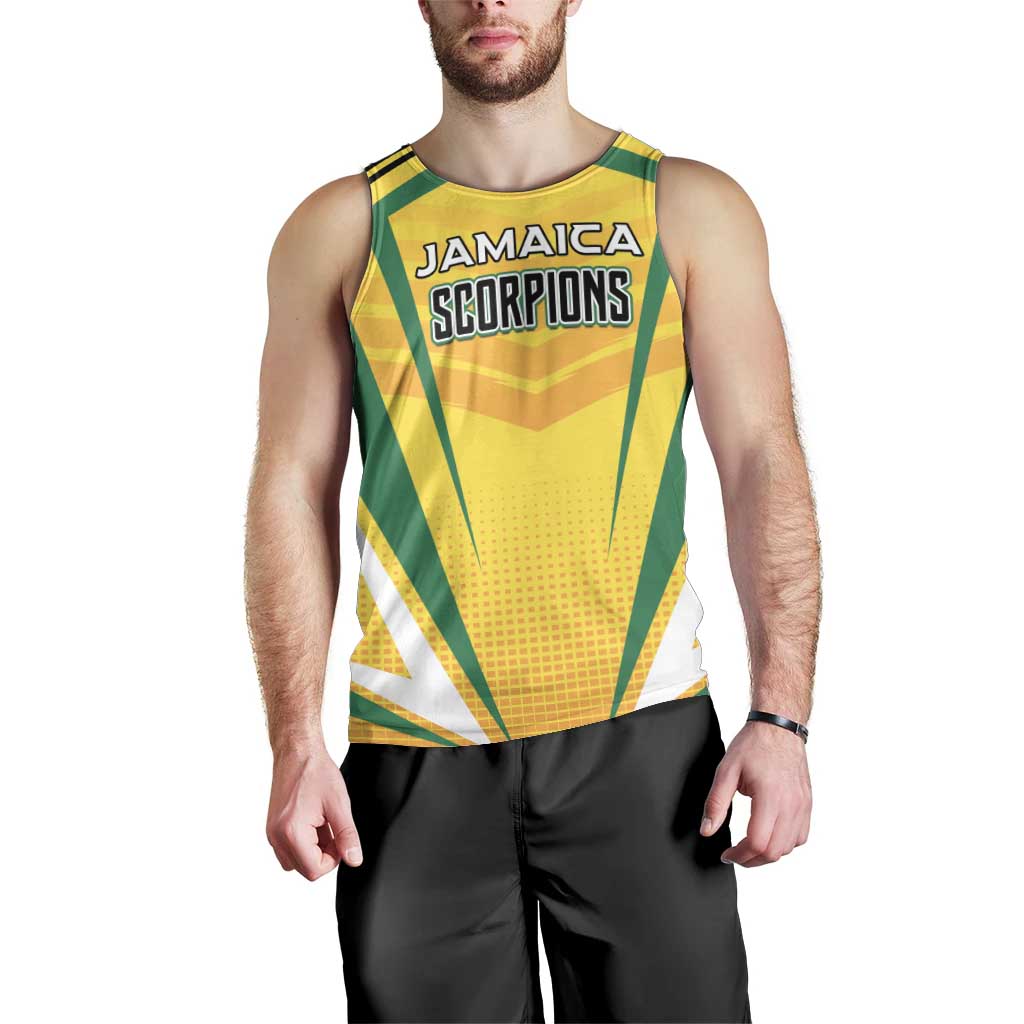 Custom Cricket Jamaica Scorpions Men Tank Top We Made Legends