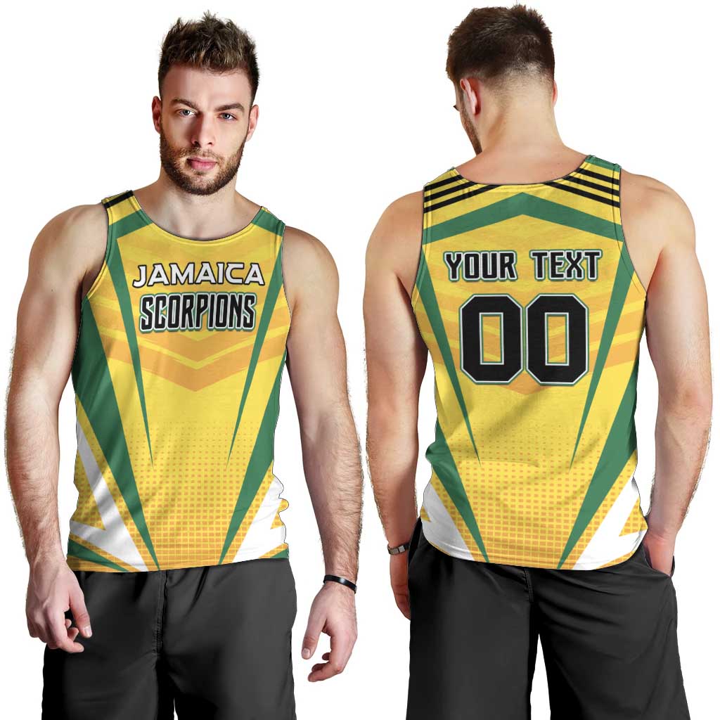 Custom Cricket Jamaica Scorpions Men Tank Top We Made Legends