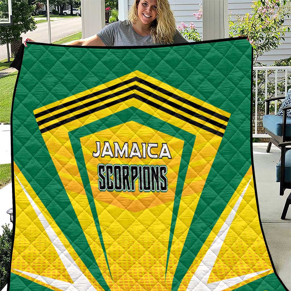 Cricket Jamaica Scorpions Quilt We Made Legends