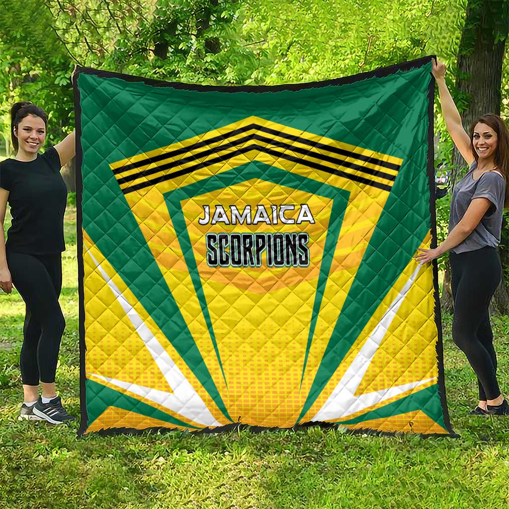 Cricket Jamaica Scorpions Quilt We Made Legends