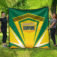 Cricket Jamaica Scorpions Quilt We Made Legends