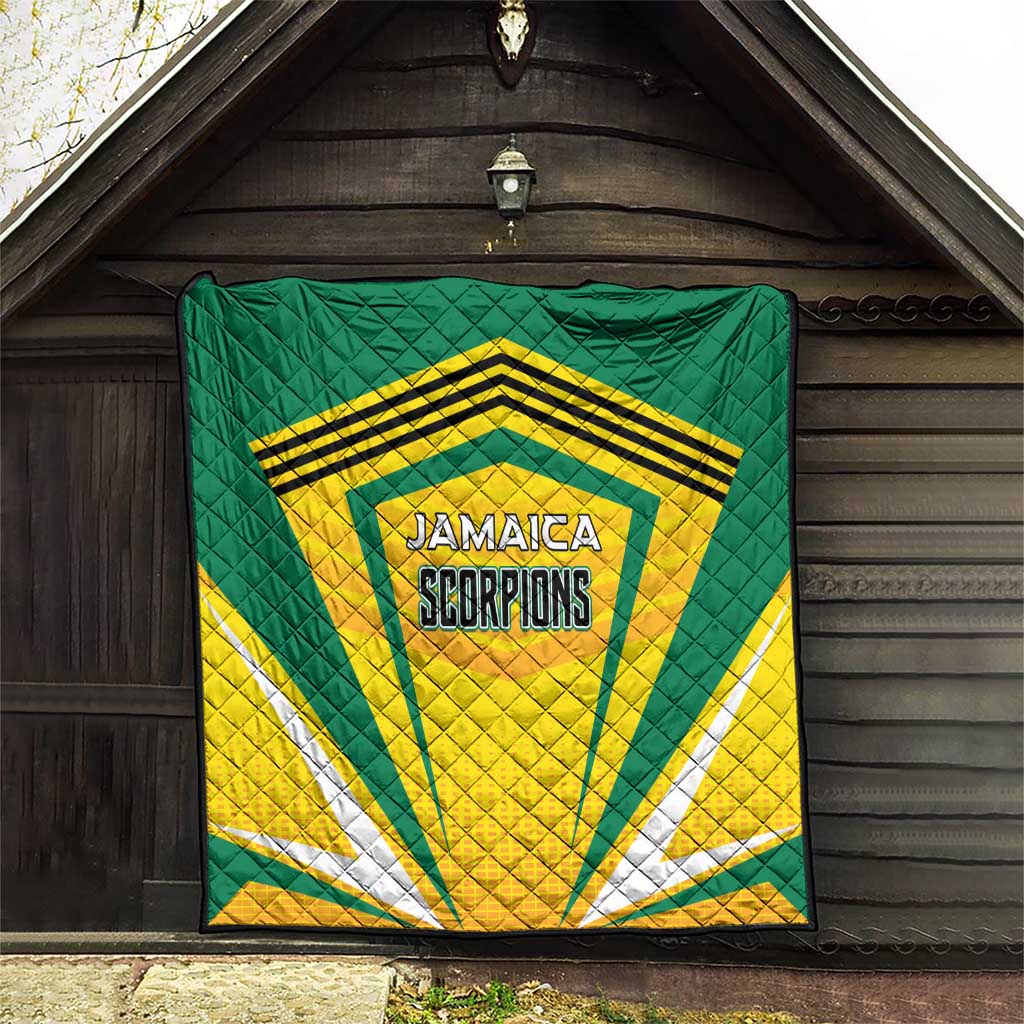 Cricket Jamaica Scorpions Quilt We Made Legends