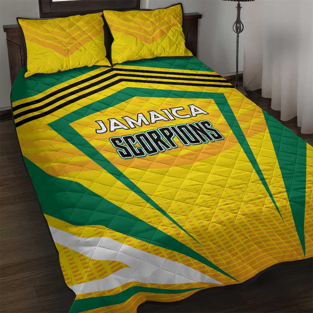 Cricket Jamaica Scorpions Quilt Bed Set We Made Legends