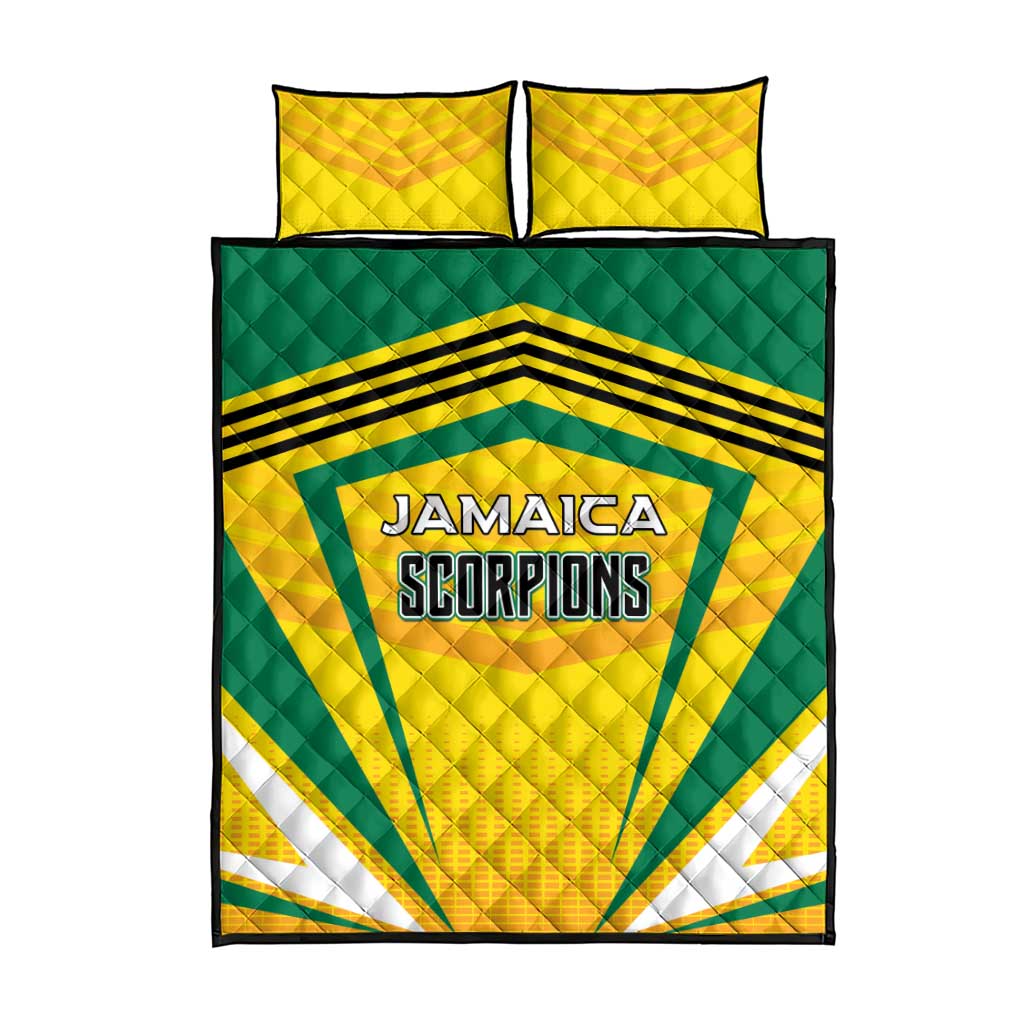 Cricket Jamaica Scorpions Quilt Bed Set We Made Legends