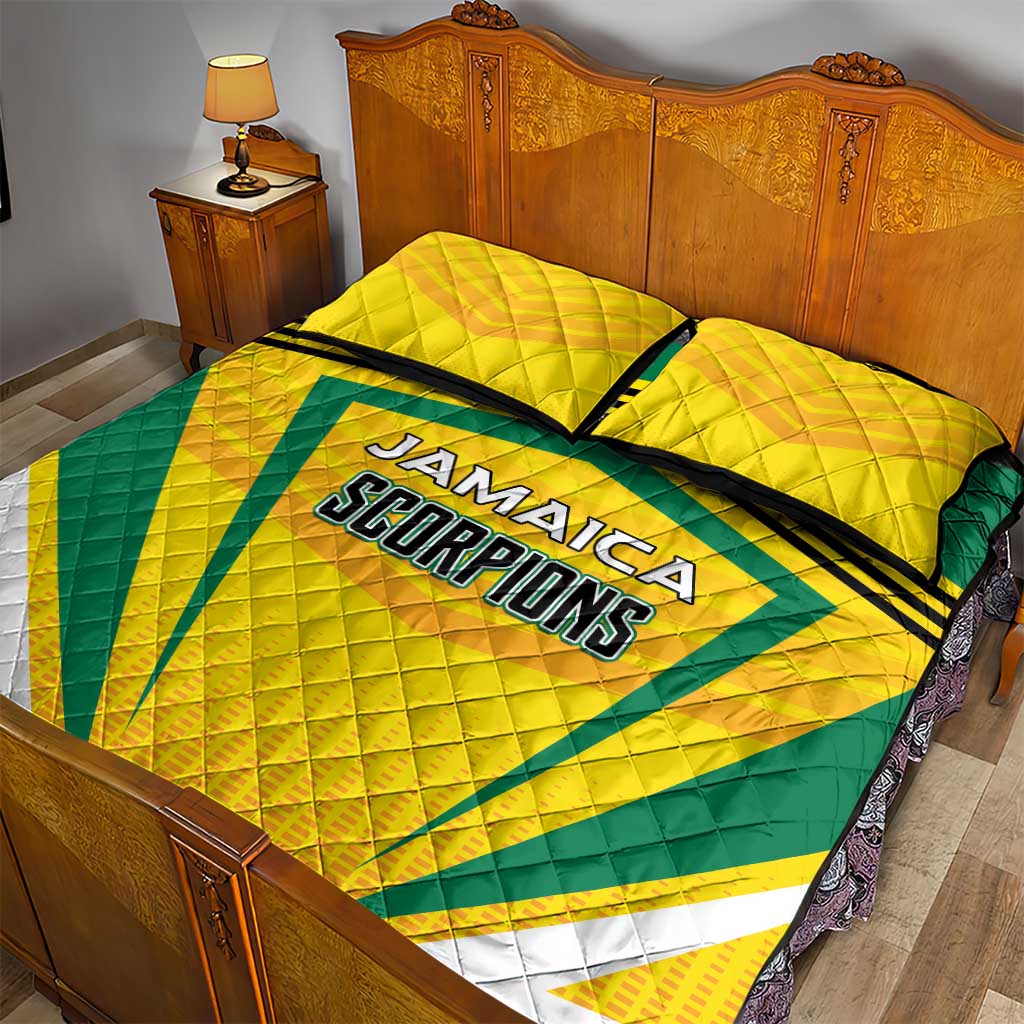 Cricket Jamaica Scorpions Quilt Bed Set We Made Legends