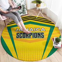 Cricket Jamaica Scorpions Round Carpet We Made Legends