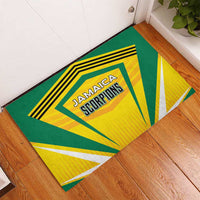 Cricket Jamaica Scorpions Rubber Doormat We Made Legends