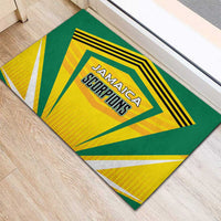 Cricket Jamaica Scorpions Rubber Doormat We Made Legends