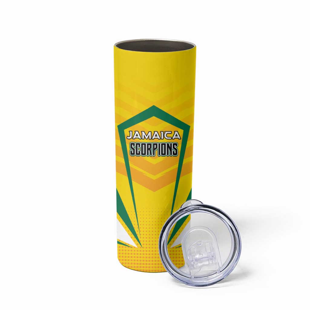 Custom Cricket Jamaica Scorpions Skinny Tumbler We Made Legends