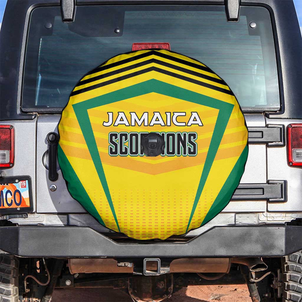 Cricket Jamaica Scorpions Spare Tire Cover We Made Legends