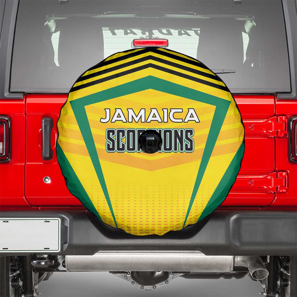 Cricket Jamaica Scorpions Spare Tire Cover We Made Legends