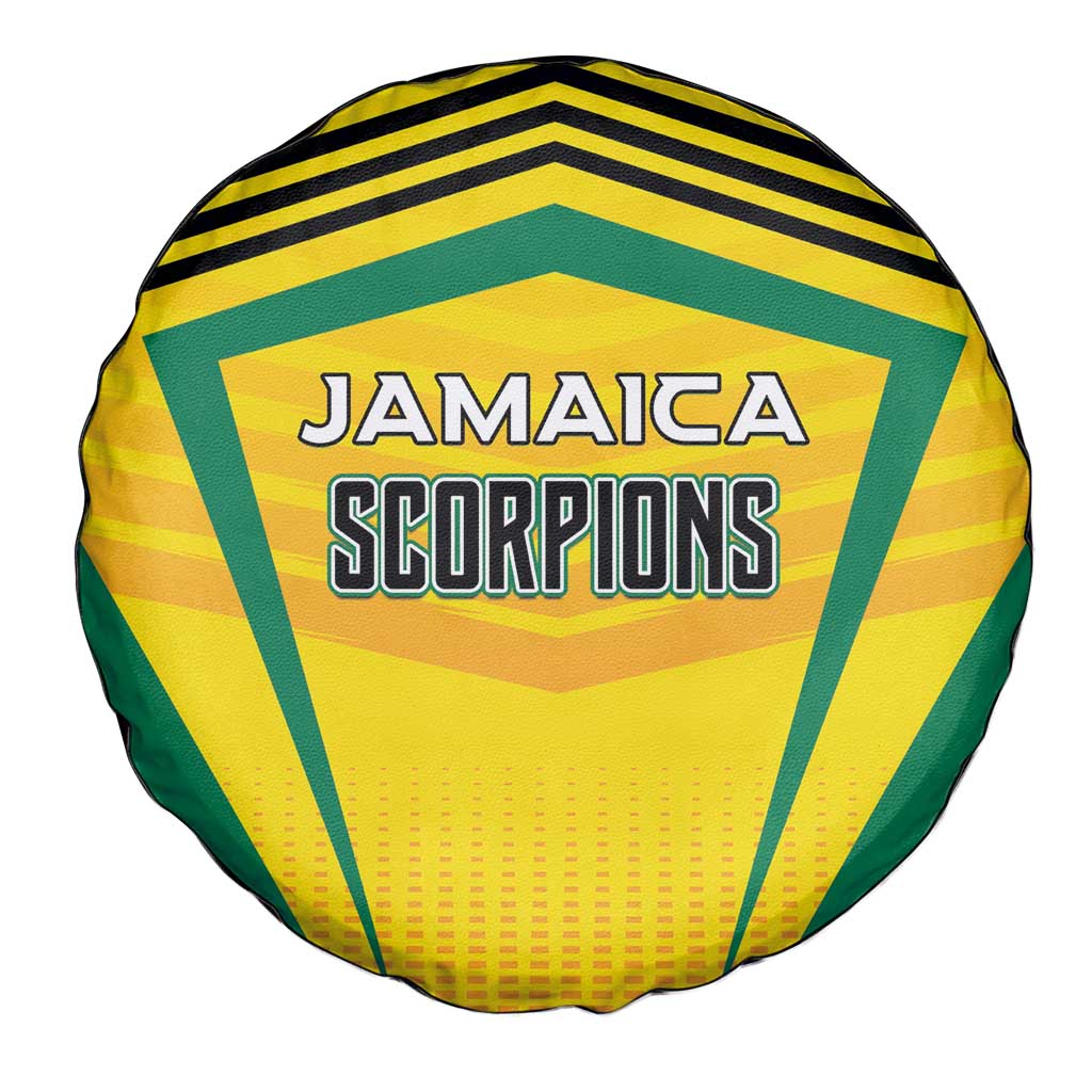 Cricket Jamaica Scorpions Spare Tire Cover We Made Legends