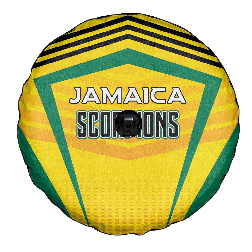 Cricket Jamaica Scorpions Spare Tire Cover We Made Legends