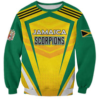Custom Cricket Jamaica Scorpions Sweatshirt We Made Legends