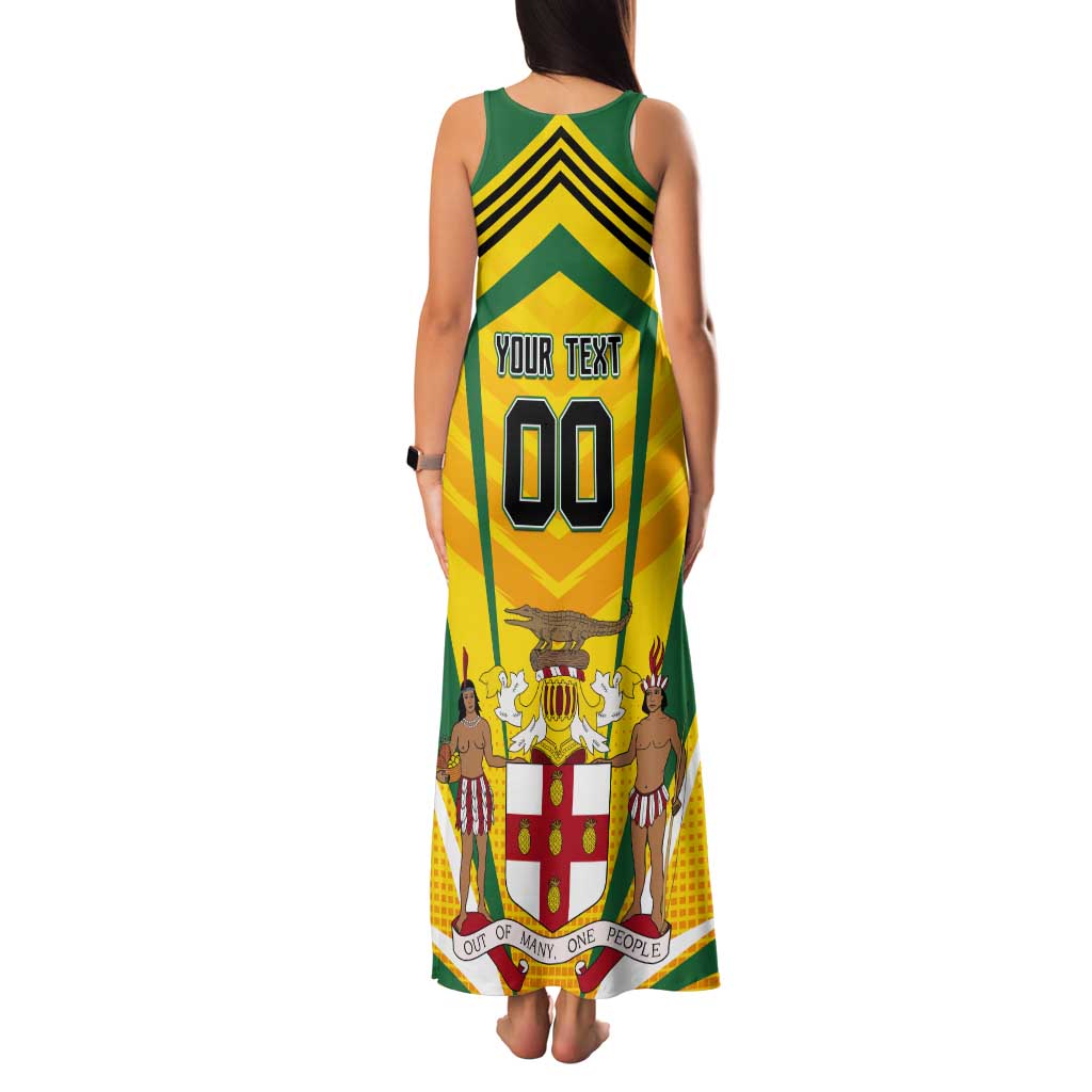 Custom Cricket Jamaica Scorpions Tank Maxi Dress We Made Legends