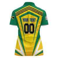 Custom Cricket Jamaica Scorpions Women Polo Shirt We Made Legends