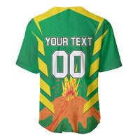 Custom Cricket Windwards Volcanoes Baseball Jersey All The Best LAVA Boys