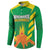Custom Cricket Windwards Volcanoes Button Sweatshirt All The Best LAVA Boys