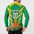 Custom Cricket Windwards Volcanoes Button Sweatshirt All The Best LAVA Boys