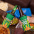 Custom Cricket Windwards Volcanoes 4 in 1 Can Cooler Tumbler All The Best LAVA Boys