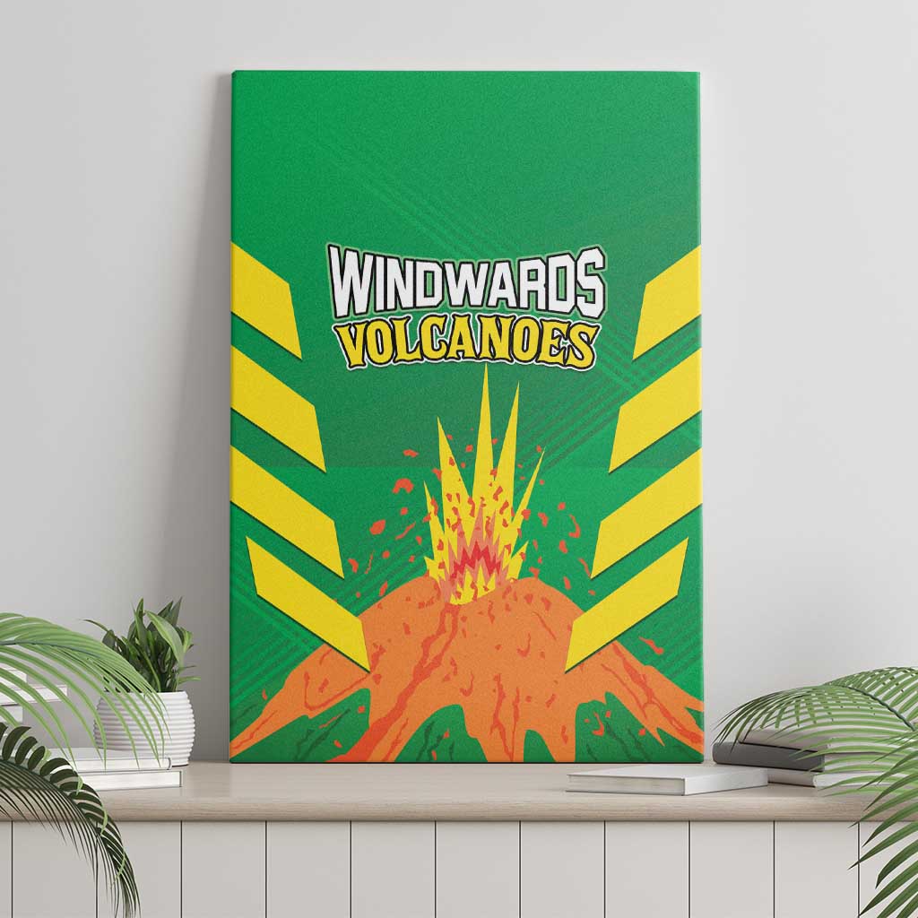 Cricket Windwards Volcanoes Canvas Wall Art All The Best LAVA Boys