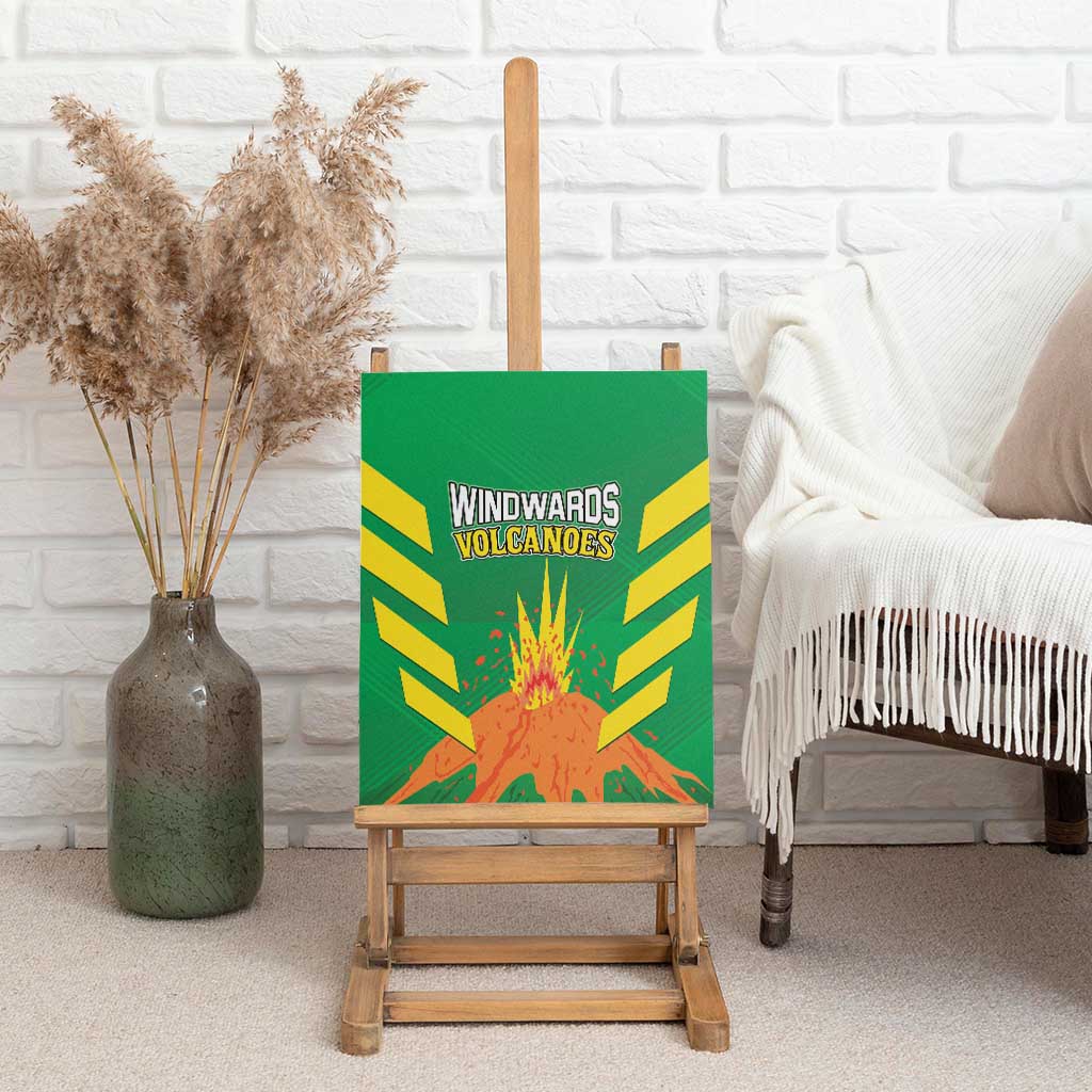 Cricket Windwards Volcanoes Canvas Wall Art All The Best LAVA Boys